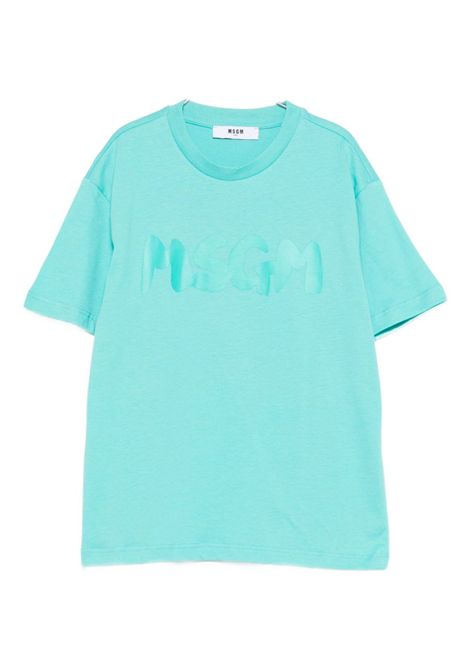 T-shirt con stampa MSGM KIDS | F5MSJUTH011MS037